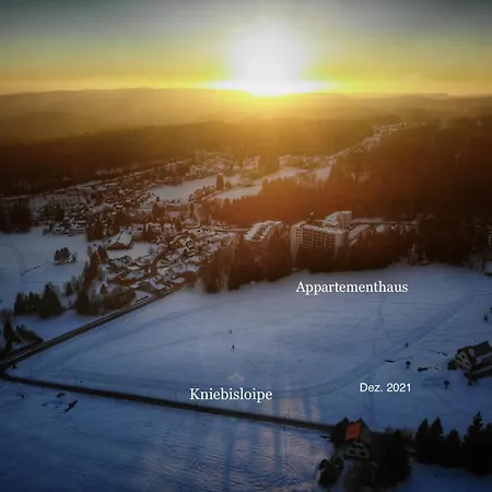 3- 2-1 - Raum - Ferienappartements Dieter Hoffmann Freudenstadt-Kniebis Beim Nationalpark Buitenkant foto
