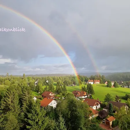 3- 2-1 - Raum - Ferienappartements Dieter Hoffmann Freudenstadt-Kniebis Beim Nationalpark Buitenkant foto